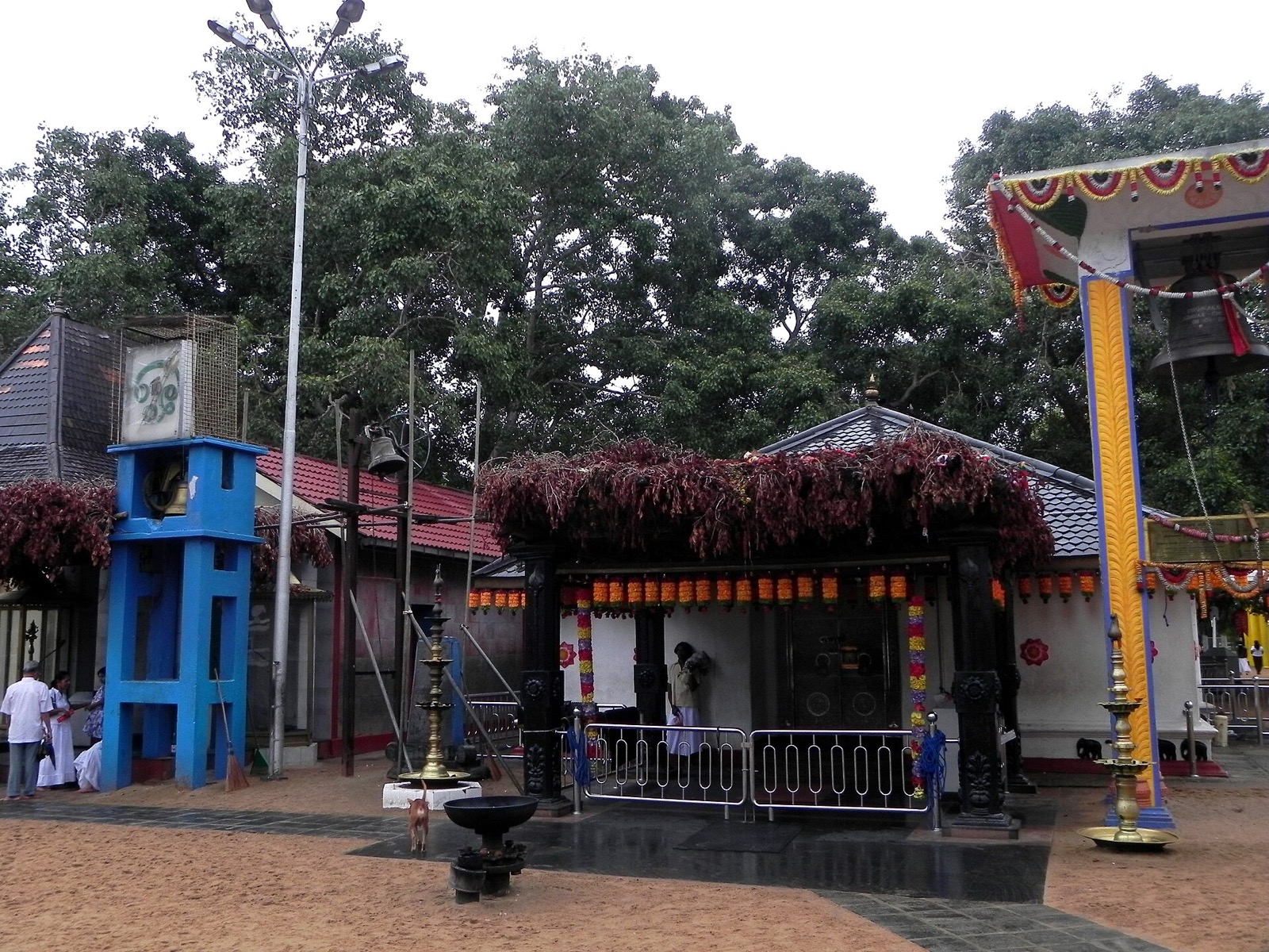 Kataragama temple in Sri Lanka