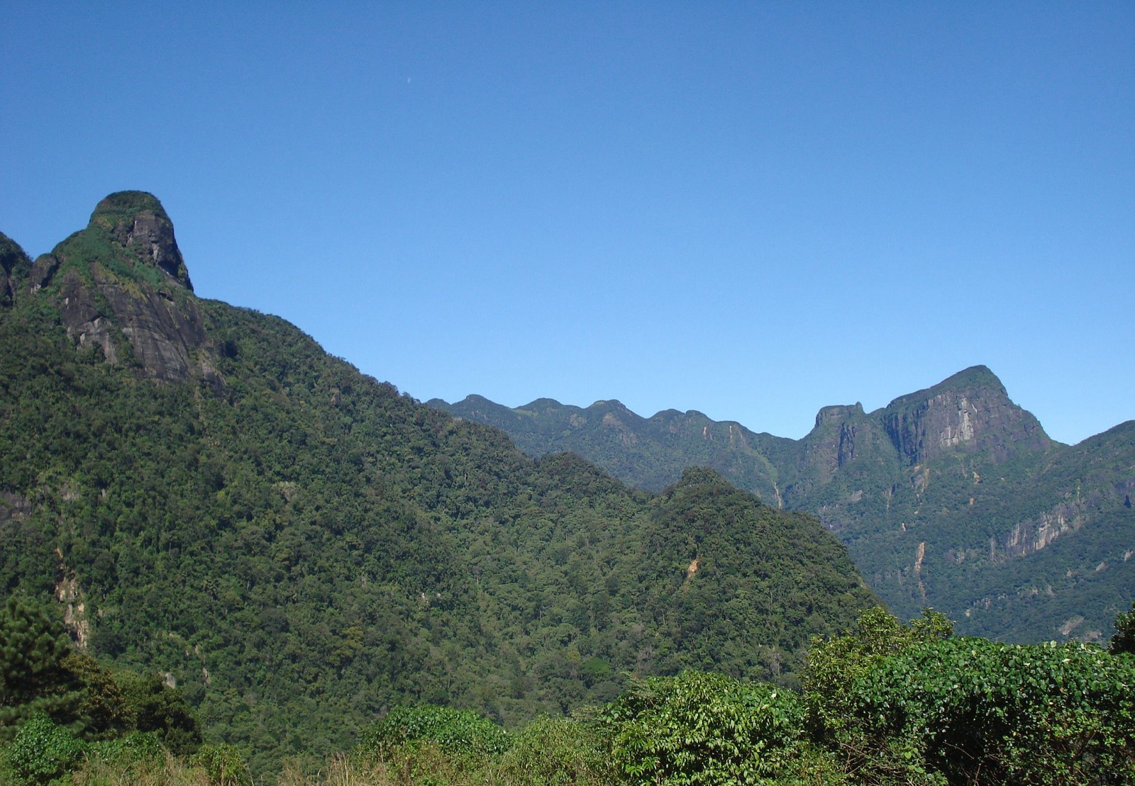 Knuckles Range in Sri Lanka